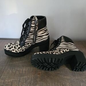 Zebra Booties